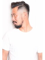 メリケンビューティーパーラー コウベ(MERICAN BEAUTY PARLOR KOBE) フェードスタイル。 きよかず。