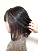 アッシュ 学芸大学店(Ash)&nbsp;インナーカラーで魅せるモテ色ラベンダー