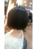 ストレートショートボブ