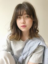 ルーイ(LOUIE)&nbsp;透明感グレージュ/ボタニカルパーマ