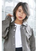 SALON&【アッシュ系グラデーションカラー×ボブ】祐天寺/中目黒