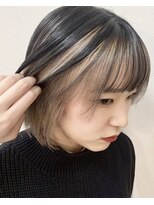 ラボヌール ヘアー エクラ(La Bonheur hair eclat) コントラストインナーカラー