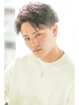 にもう ツイスパツーブロックショートニュアンスマッシュA