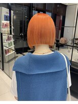 キーン 吉祥寺店(keen)&nbsp;《keen×オオキタ》キャロットオレンジ×ぷつっとボブ