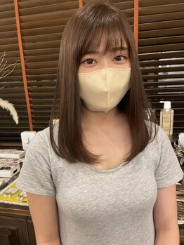 ルクス(Lux)の写真/【まるでトリートメント】hairLuxオリジナルカラーダメージ補修カラーでハリコシ、艶のある美髪へ導きます