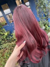 キャンディマーケット(Candy Market) ブリーチなしダブルカラー♪アリエルカラーに☆