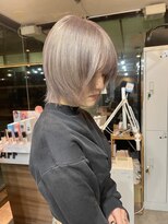 ラフ(LAFF)&nbsp;#黒髪#ボブルフ#ネビージュ#小顔#ワンレン