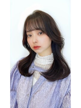 ボヌールウメダ(Bonheur UMEDA) stylist山本)小顔韓国風ヨシンモリスタイル