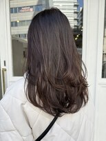 ロメオ 京橋(ROMEO)&nbsp;くすみブラウン×レイヤーカット＊