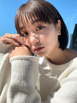 グリーン 町田(green) 【BOB】ワイドバング×顎ラインボブ