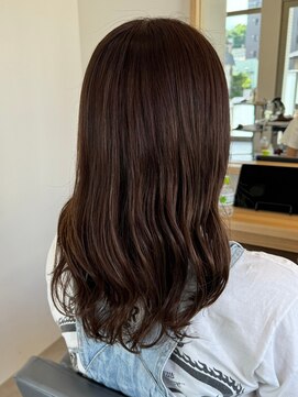 クラップス オル 金沢八景(CLAPS Ore) ダブルカラーミルクティーベージュカラーブルーブラックブリーチ