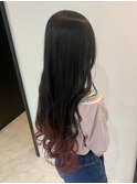 キッズカット×裾カラー