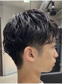 スパイキーショート/ジェットモヒカン/ショートバング/men's