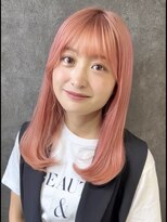エトワ 新宿(ETOWA) 髪質改善　シルキーピンク　ブリーチ