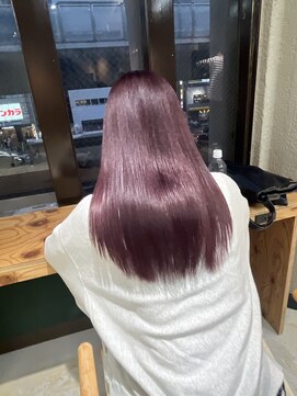 エイト 難波店(EIGHT namba) ラベンダー/難波/ブリーチ/ボブ/レイヤー/ダブルカラー/心斎橋