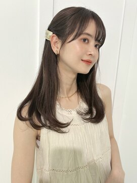 ローネス(LONESS) グレージュカラー　透明感カラー　くすみベージュ