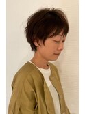 くせを活かしたレイヤーショート