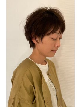 ボンド(hair salon bonD) くせを活かしたレイヤーショート