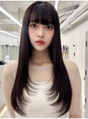韓国ヘア/レイヤーカット/ワンカール/小顔カット/イメチェン