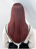 ロング顔周りレイヤーおくれ毛前髪カット_ba541731