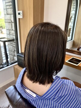 ストップレディー(stop lady) 控えめハイライトカラー 白髪ぼかし効果