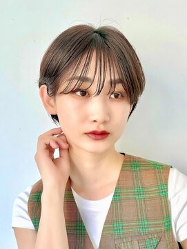 ロンド 銀座(Lond) ●杉浦ミニウルフレイヤー顔周りカット前髪カットショート6