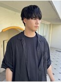 メンズショート！ナチュラルなストレートで楽々ヘアセット◎