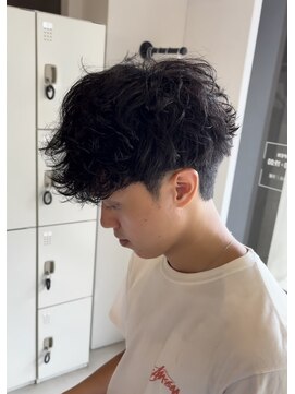 メンズギフト(men's GIFT) メンズシャドウツイストスパイラルパーマツーブロック刈り上げ