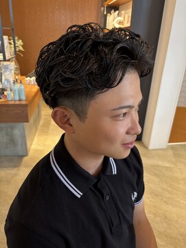 サラビューティーサイト 志免店(SARA Beauty Sight) 【Haru】メンズパーマ／オールバックパーマ