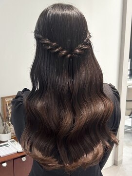 ハッチ(HACCH) 韓国風レイヤーカット髪質改善ダブルカラーハッシュカット