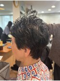 メンズパーマスタイル