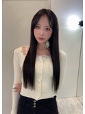 ショートからここまで馴染むシールエクステ