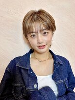 リベルタ 下北沢(liberta) ナチュラルショート×ハイライト