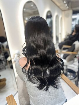 ジーナ 博多筑紫口(Zina) 【KANA】ダークグレージュ／韓国ヘア