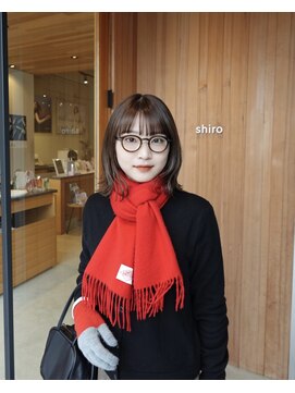 アルジャーノンシロ(ALGERNON shiro) 切りっぱなしボブ/ボブレイヤー/くびれボブ【和田一】