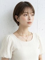 ウィールール 手稲店(WE RULE)&nbsp;20代・30代・40代・50代/丸みショート/白髪ぼかし/グレージュ