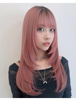 シャルムバイケンジ(Charm.by KENJE)&nbsp;レイヤー/レイヤーカット/ウルフ/ウルフカット/顔周りカット