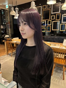 サラビューティーサイト 志免店(SARA Beauty Sight) 【ラベンダーグレージュ】ブリーチあり