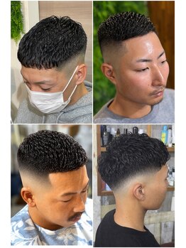 デルフィーノ ヘアーパフォーム(delfino hair perform)の写真/仙台でメンズカット&パーマならお任せ!濡れパン・アイロンパーマで魅せる大人スタイル♪