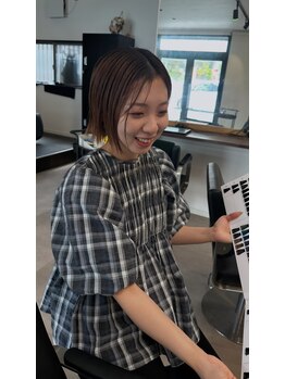 白髪ぼかし/髪質改善専門店　Praying【プレイング】の写真/「大型店が苦手な方へ。落ち着いた空間でマンツーマン施術。