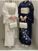 銀座訪問着レンタル　銀座訪問着着付け　銀座訪問着持込み