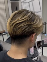 コスモス 町田(COSMOS)&nbsp;外国人風バレイヤージュ×センターパート町田美容室