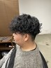 【セットメニュー】メンズカット+お洒落パーマ ¥ 14500→¥13000