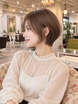 ラファンジュ ヘアー(Rohange hair)&nbsp;ハニーブラウン/バタフライカット