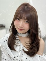 アイトーキョーエス 渋谷(AI TOKYO S)&nbsp;ハッシュカット/グレージュ/デザインカラー/渋谷