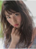 外国人風透明感カラー