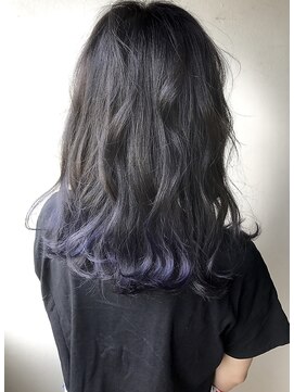 エル セルカ 高田馬場(el CERCA) 外国人風ブルーラベンダーグラデーションカラー【高田馬場】