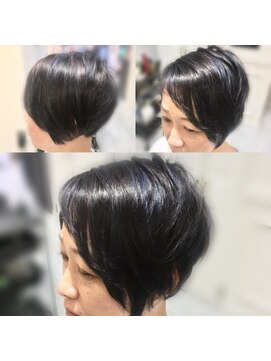 ディーリンク 南橋本店(HAIR MAKE DLINK) 個性派デザインカラーショート