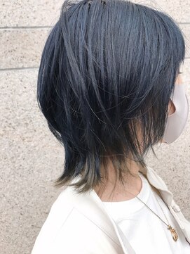 ビーハイブ ギフト(BeeHIVE GIFT) ネイビーウルフ　インナーシルバー