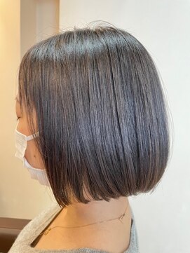 エムアンドスマート 松本(M&SMART) 大人ガーリー切りっぱなしボブ